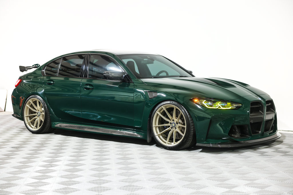 Used 2024 BMW M3 w/ Parking Assistance Package RWD image 4