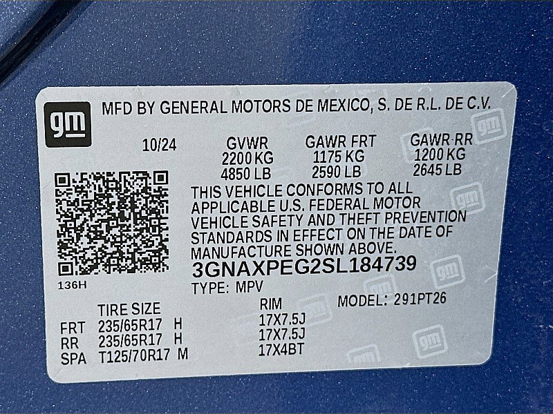 Used 2025 Chevrolet Equinox LT w/ Convenience Package II image 29