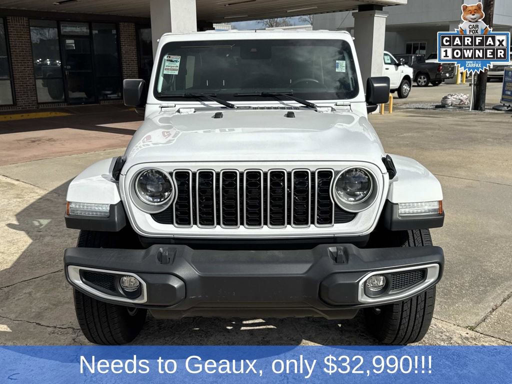 Used 2024 Jeep Wrangler Unlimited Sahara AWD/4WD image 3