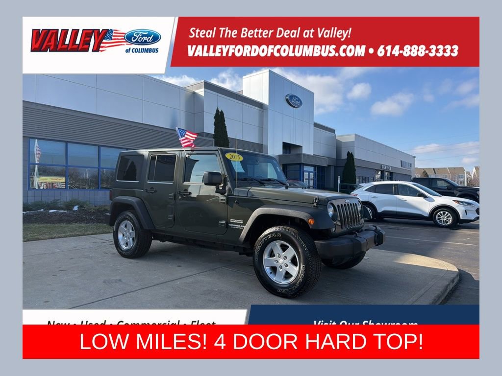Used 2015 Jeep Wrangler Unlimited Sport w/ Quick Order Package 24S image 1