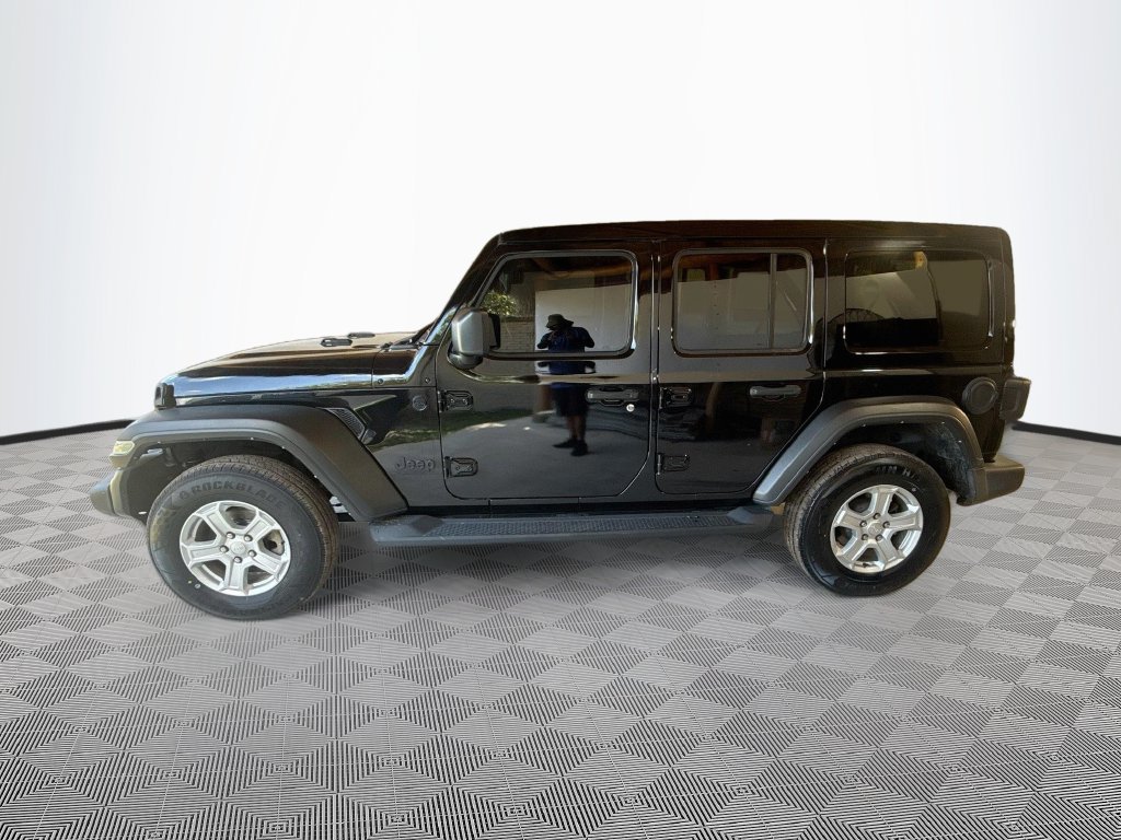 Certified 2022 Jeep Wrangler Unlimited Sport w/ Sun And Sound Package AWD/4WD image 9