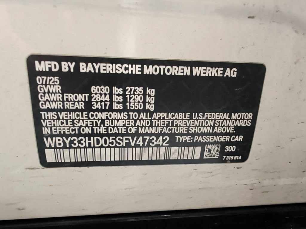 Certified 2025 BMW i4 M50 AWD/4WD image 2