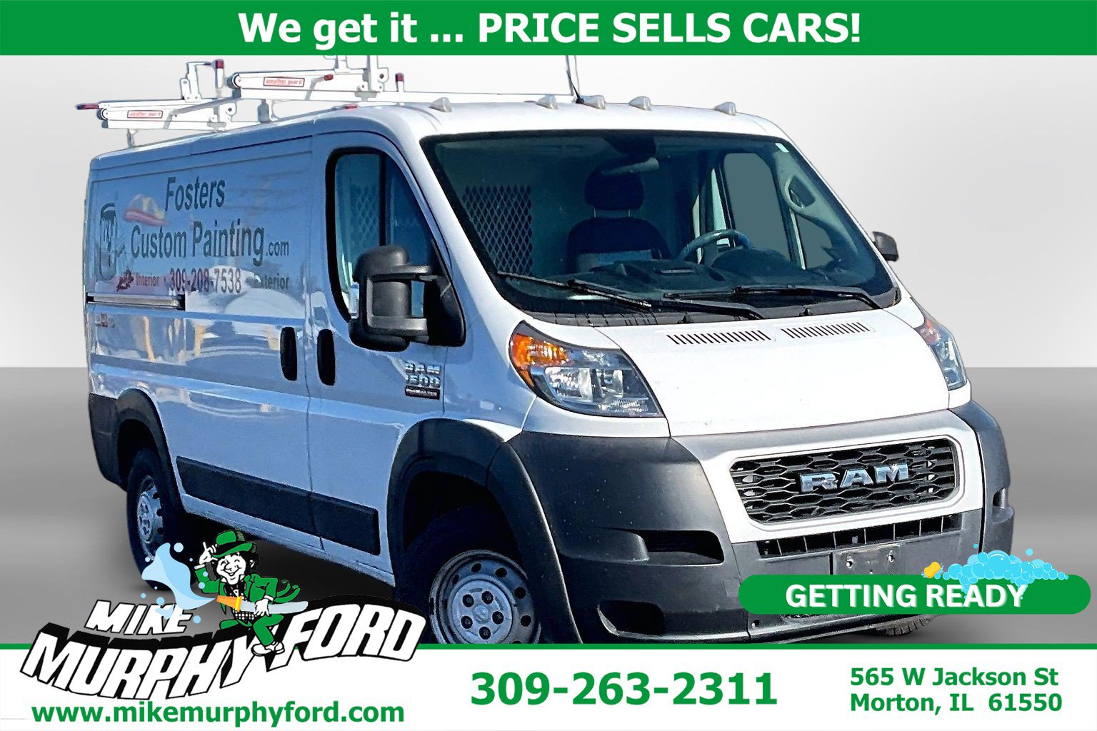 Used 2019 RAM ProMaster 1500 w/ Mopar Trailer Tow Group FWD image 1