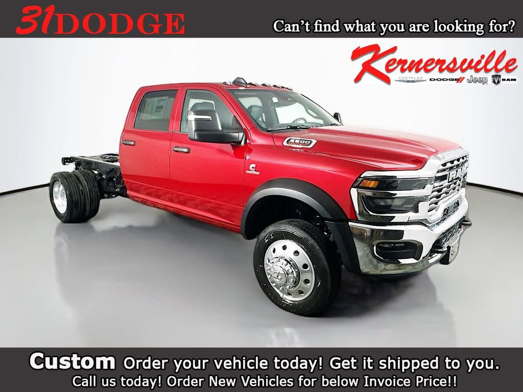 New 2026 RAM 5500 Tradesman w/ Chrome Appearance Group