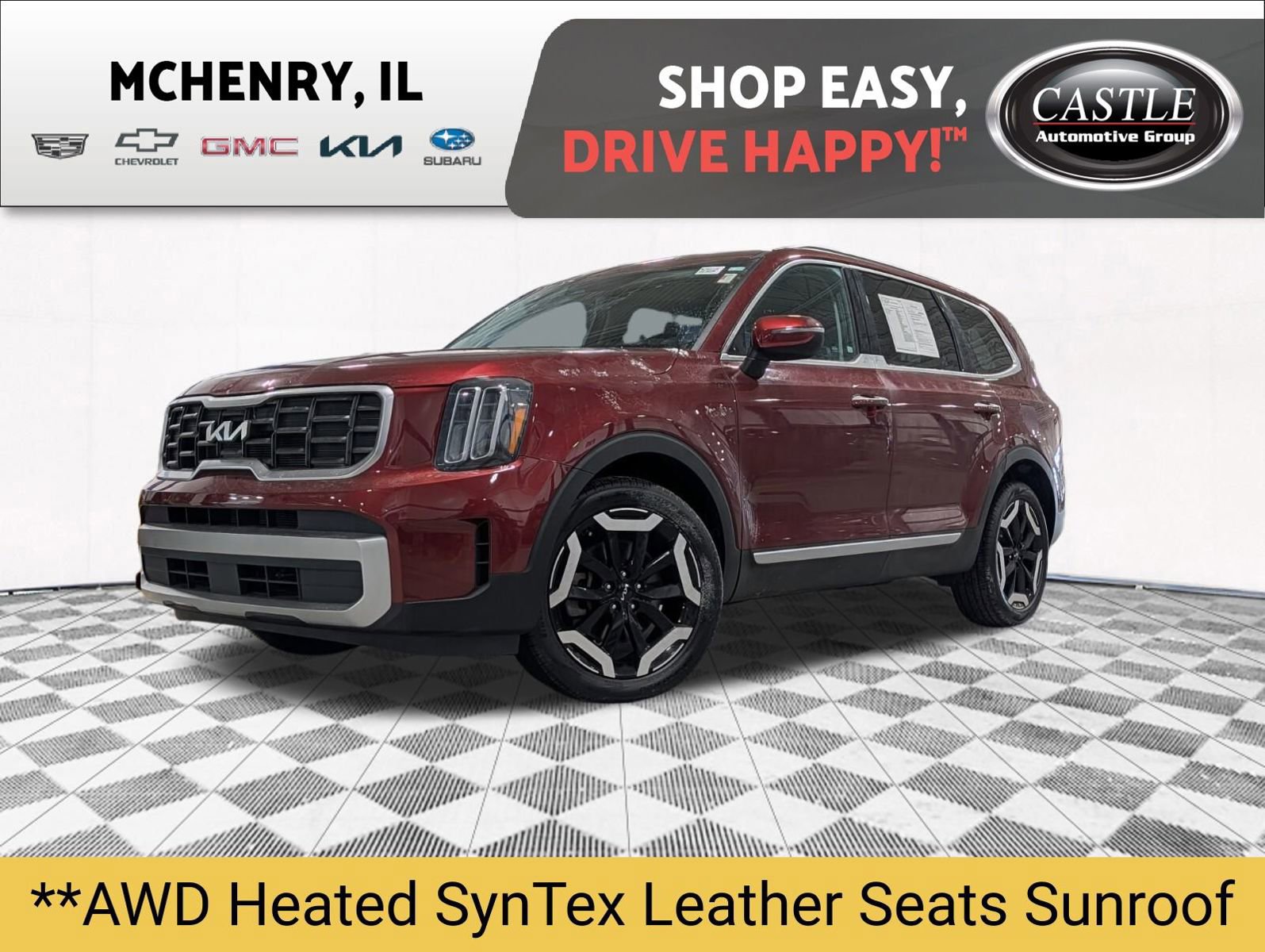 Used 2023 Kia Telluride S w/ S Sunroof Package