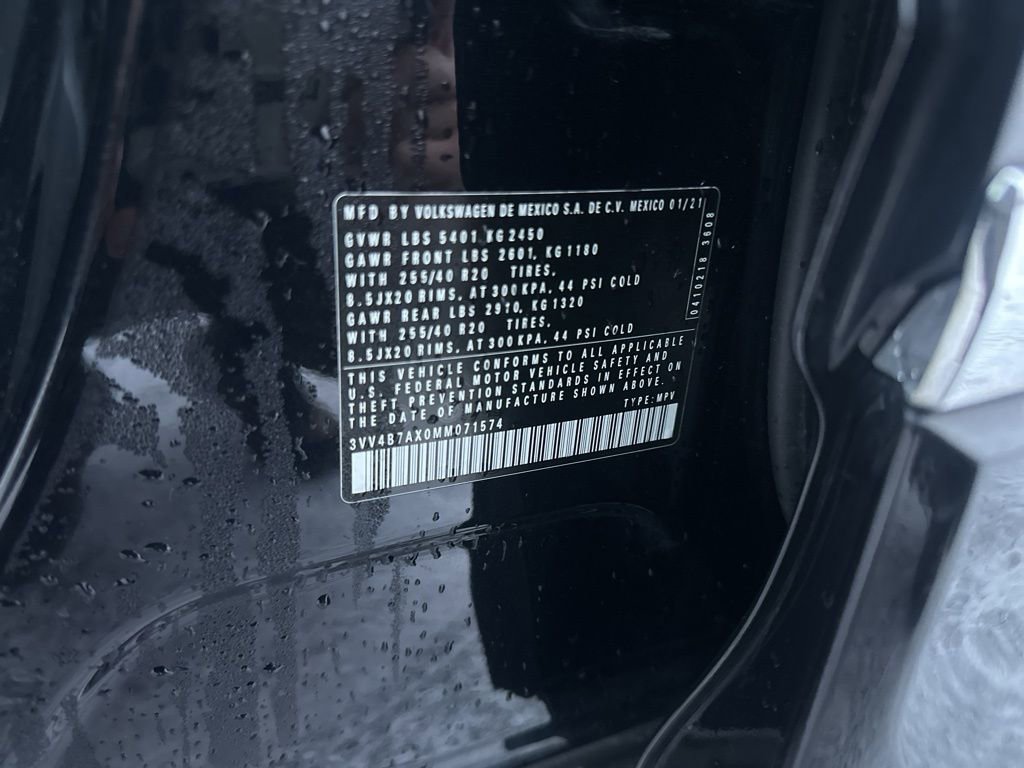 Used 2021 Volkswagen Tiguan SEL Premium R-Line w/ 3rd Row Seat Package image 45