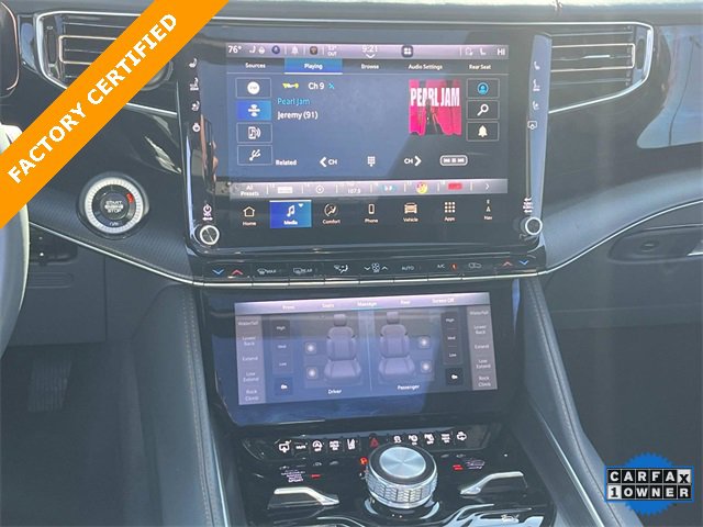 Certified 2024 Jeep Grand Wagoneer Series III w/ Rear Seat Video Group 1 image 16