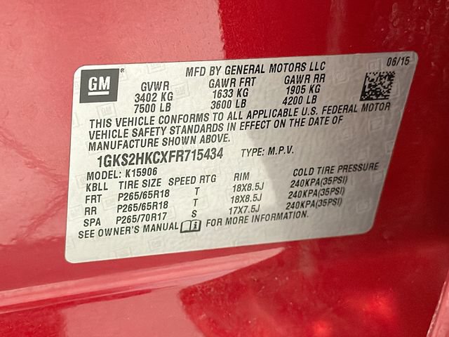 Used 2015 GMC Yukon XL SLT w/ Open Road Package AWD/4WD image 30