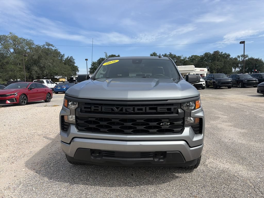 Used 2026 Chevrolet Silverado 1500 Custom w/ Turbomax Blackout Package AWD/4WD image 9