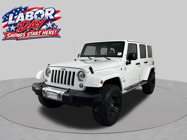 Used 2017 Jeep Wrangler Unlimited Sahara w/ Mopar Chrome Edition Group AWD/4WD image 1