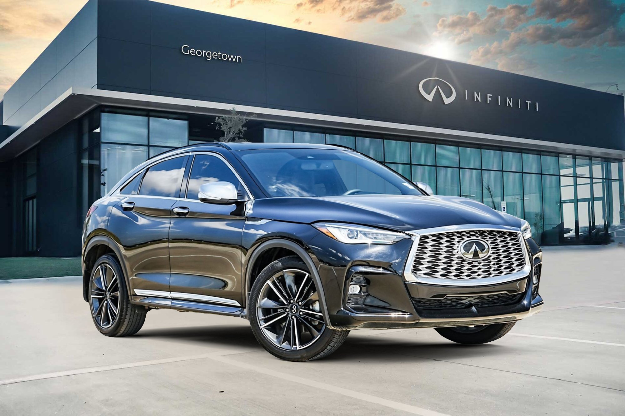 Certified 2023 INFINITI QX55 Luxe w/ Accent Package