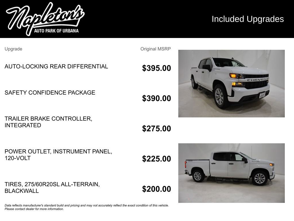 Used 2021 Chevrolet Silverado 1500 Custom w/ Safety Confidence Package image 27