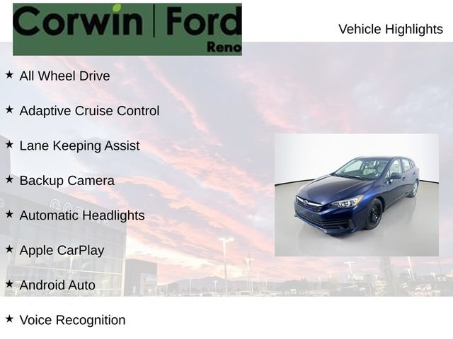 Used 2021 Subaru Impreza 2.0i AWD/4WD image 8