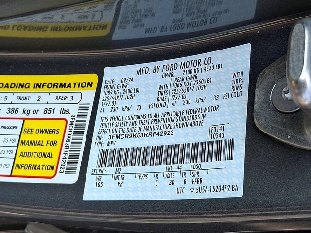 Used 2024 Ford Bronco Sport Free Wheeling w/ Convenience Package AWD/4WD image 26