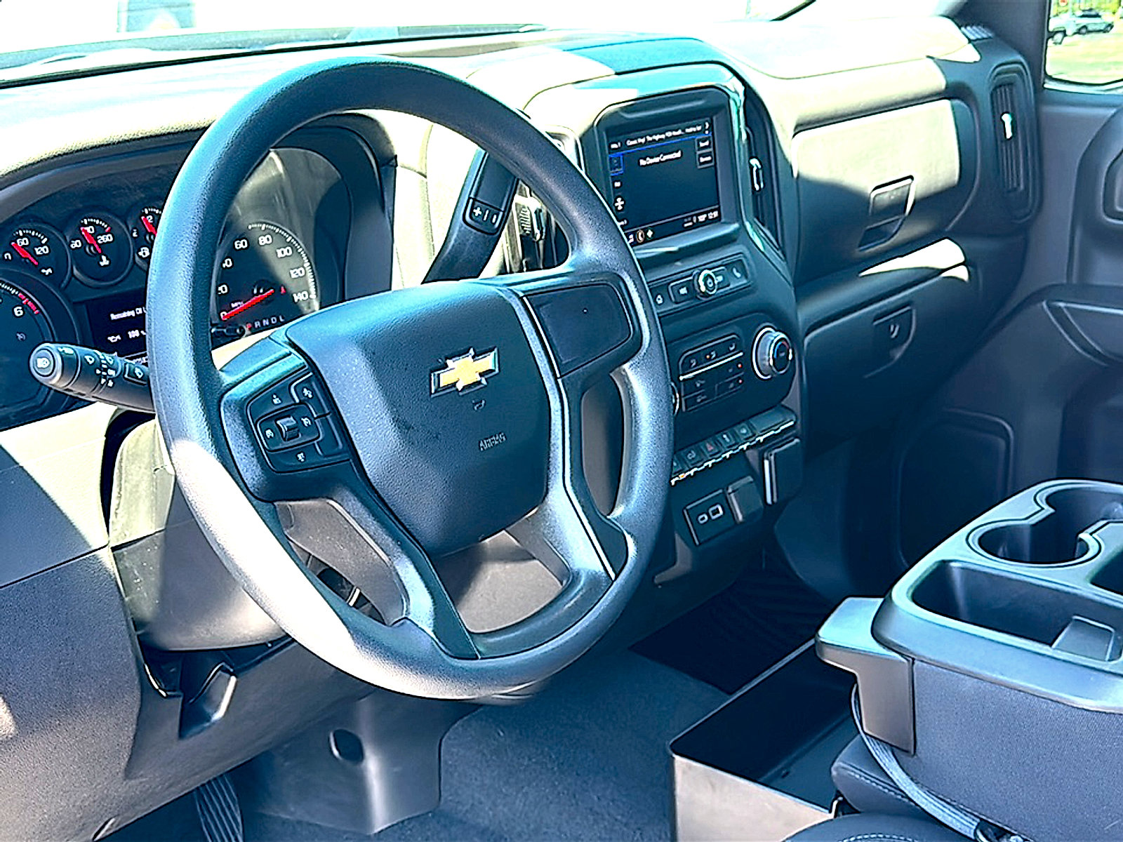 Used 2025 Chevrolet Silverado 1500 Custom w/ Turbomax Blackout Package RWD image 12