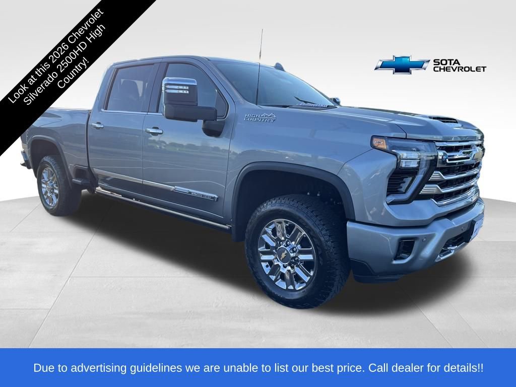 New 2026 Chevrolet Silverado 2500 High Country w/ Technology Package image 7