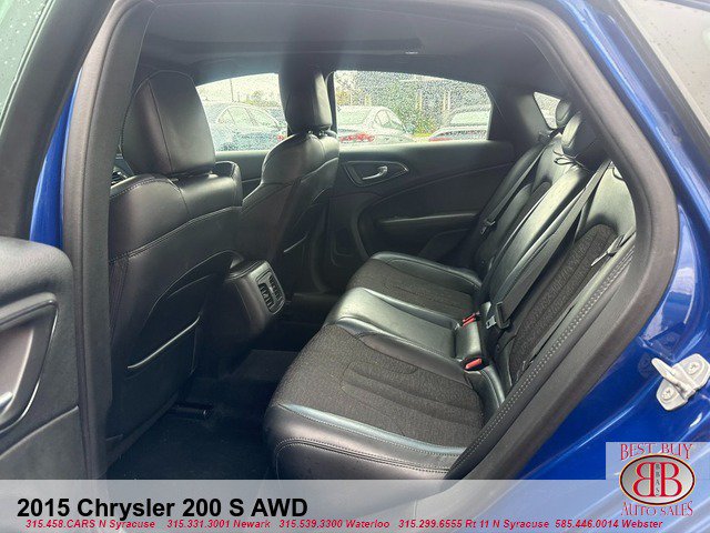 Used 2015 Chrysler 200 S w/ Navigation & Sound Group I AWD/4WD image 10
