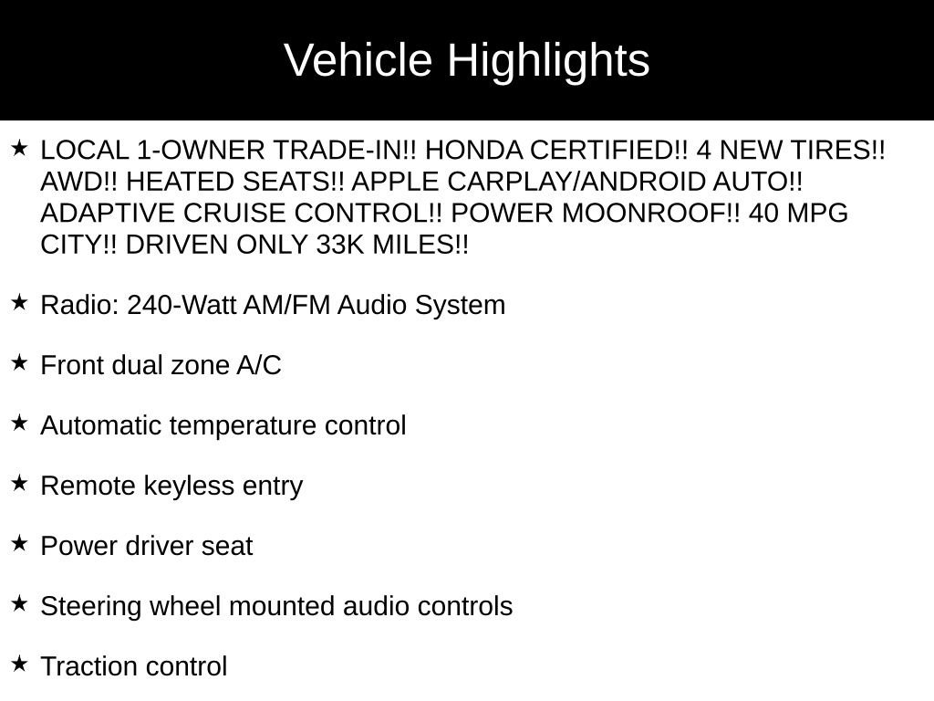 Certified 2023 Honda CR-V Sport image 37