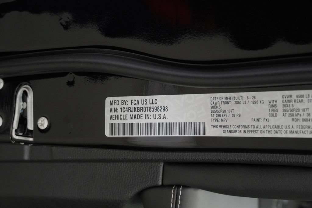 New 2026 Jeep Grand Cherokee L Limited AWD/4WD image 40