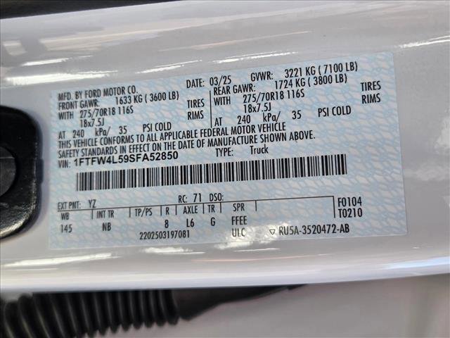 Used 2025 Ford F150 Tremor w/ Equipment Group 402A High image 24