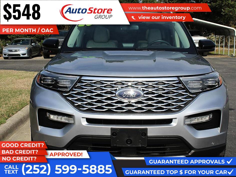 Used 2020 Ford Explorer Platinum w/ Premium Technology Package image 3