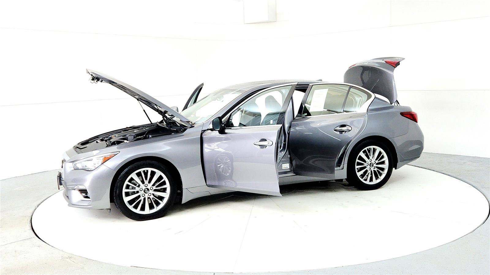 Used 2021 INFINITI Q50 Luxe w/ Seat & Sound Package image 10