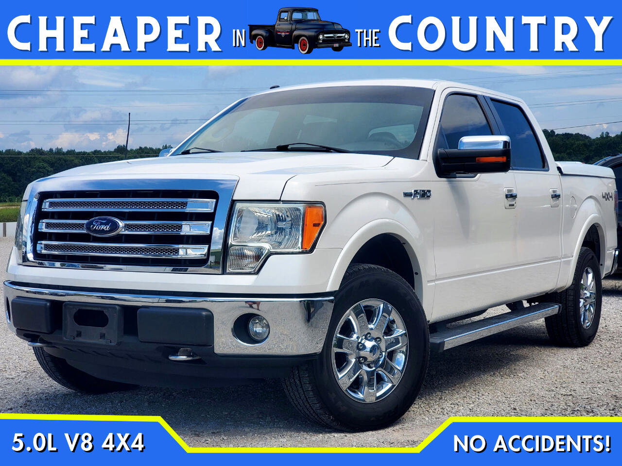 Used 2013 Ford F150 Lariat w/ Lariat Chrome Pkg image 1