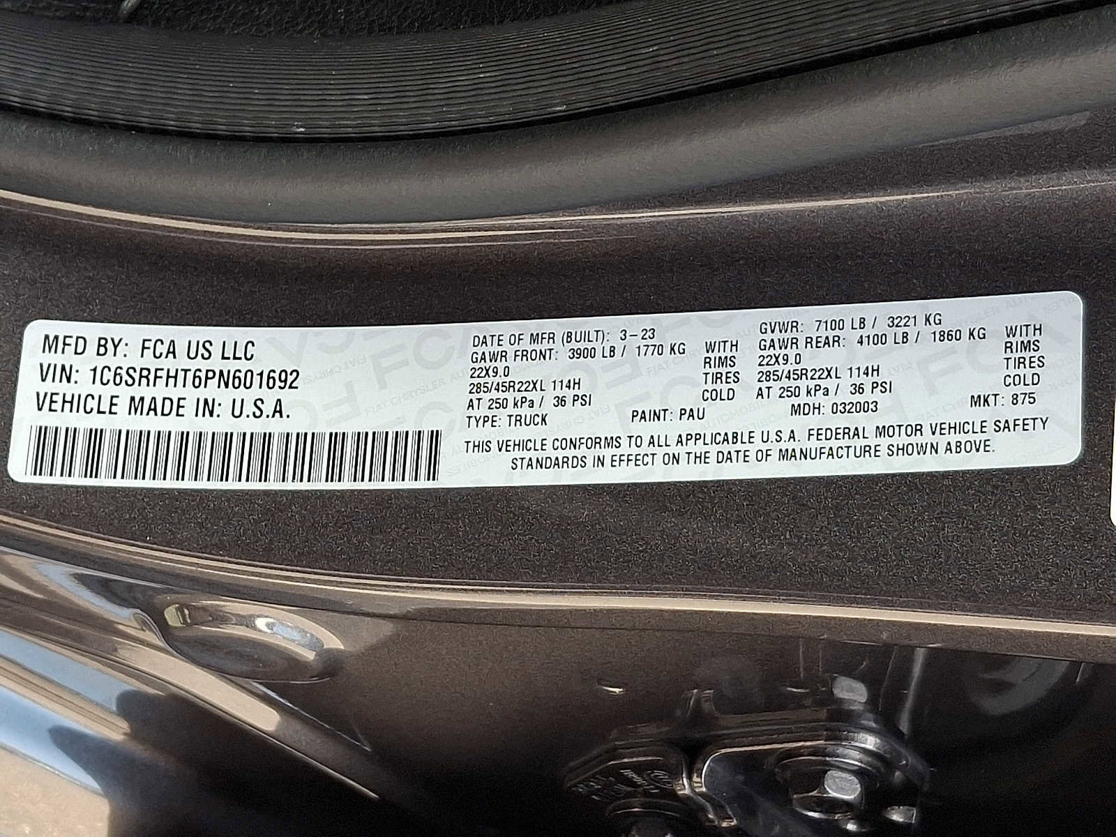 Used 2023 RAM 1500 Limited AWD/4WD image 30