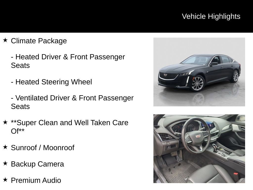 Used 2021 Cadillac CT5 Premium Luxury AWD/4WD image 26