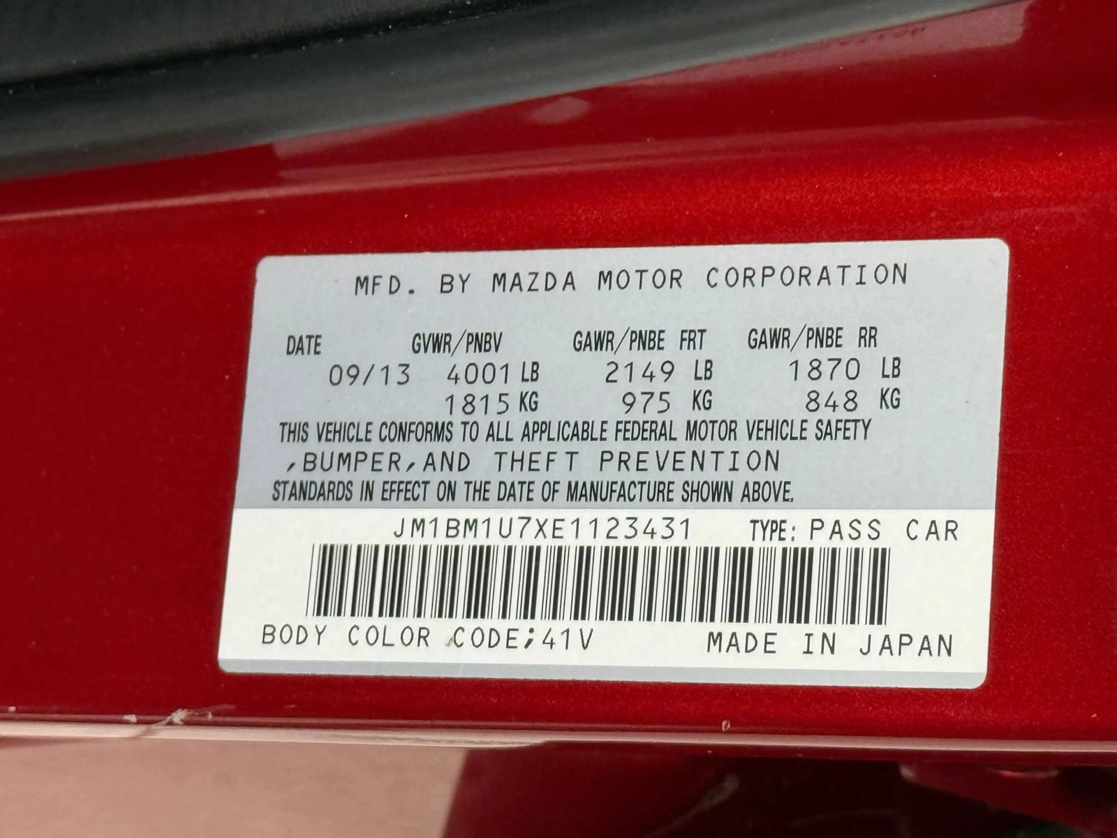 Used 2014 MAZDA MAZDA3 i Sport FWD image 39