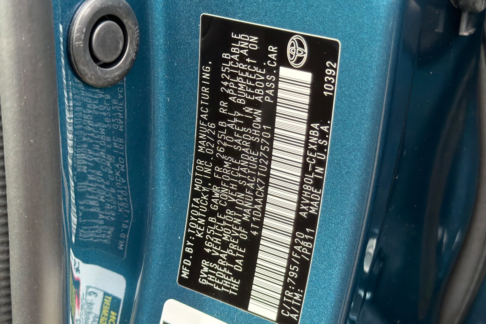 New 2026 Toyota Camry LE image 22