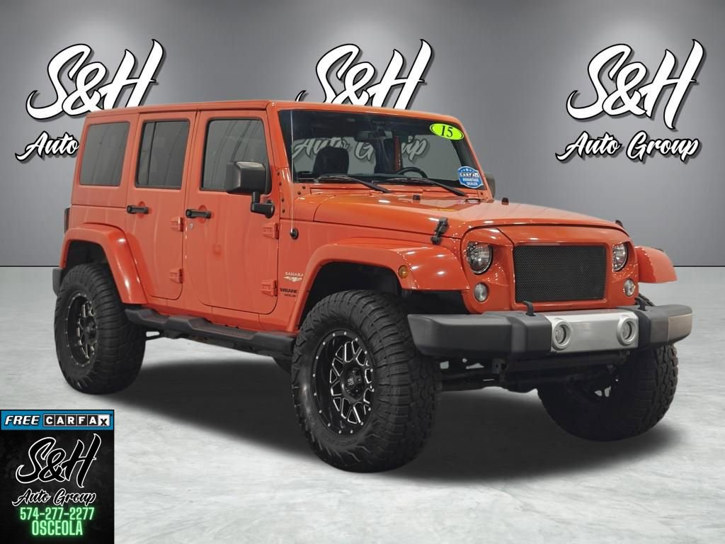 Used 2015 Jeep Wrangler Unlimited Sahara w/ Dual Top Group