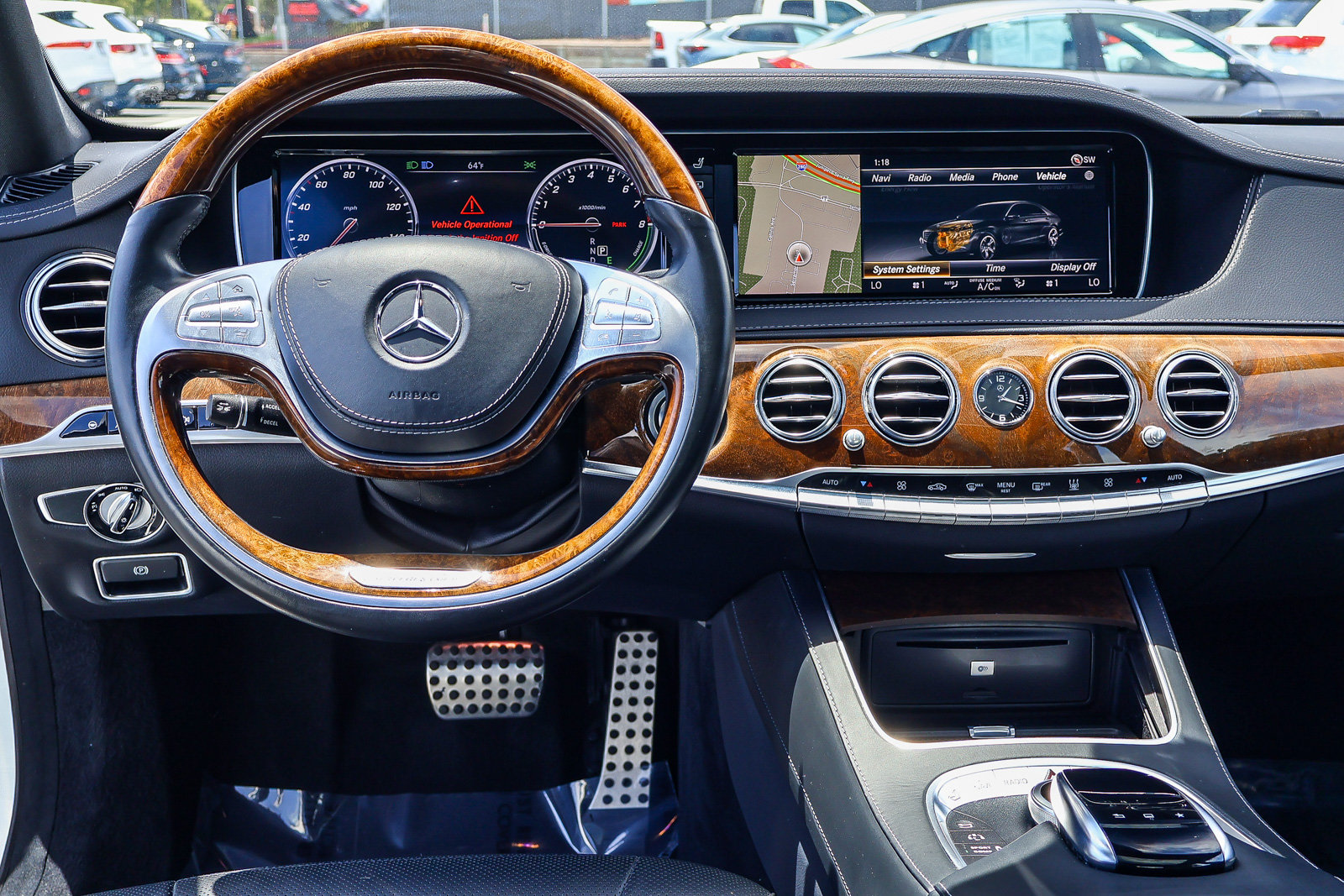Used 2015 Mercedes-Benz S 550e Plug-In Hybrid Sedan image 3