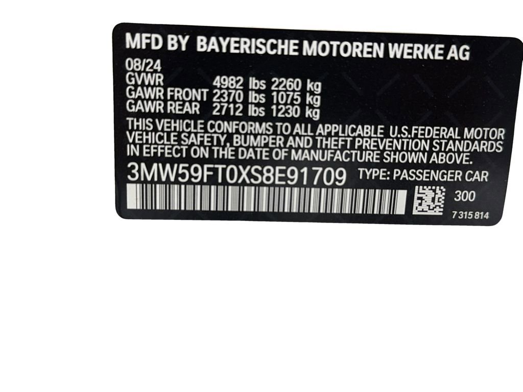 Used 2025 BMW M340i w/ Shadowloine Package image 52