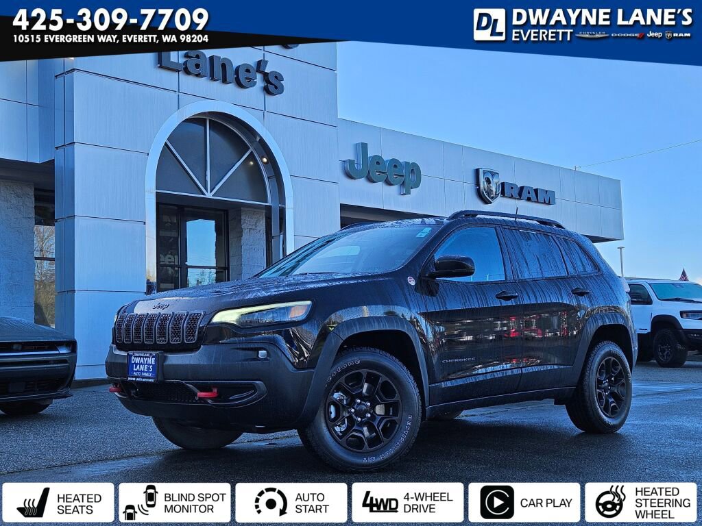Used 2022 Jeep Cherokee Trailhawk w/ Trailer Tow Group image 1