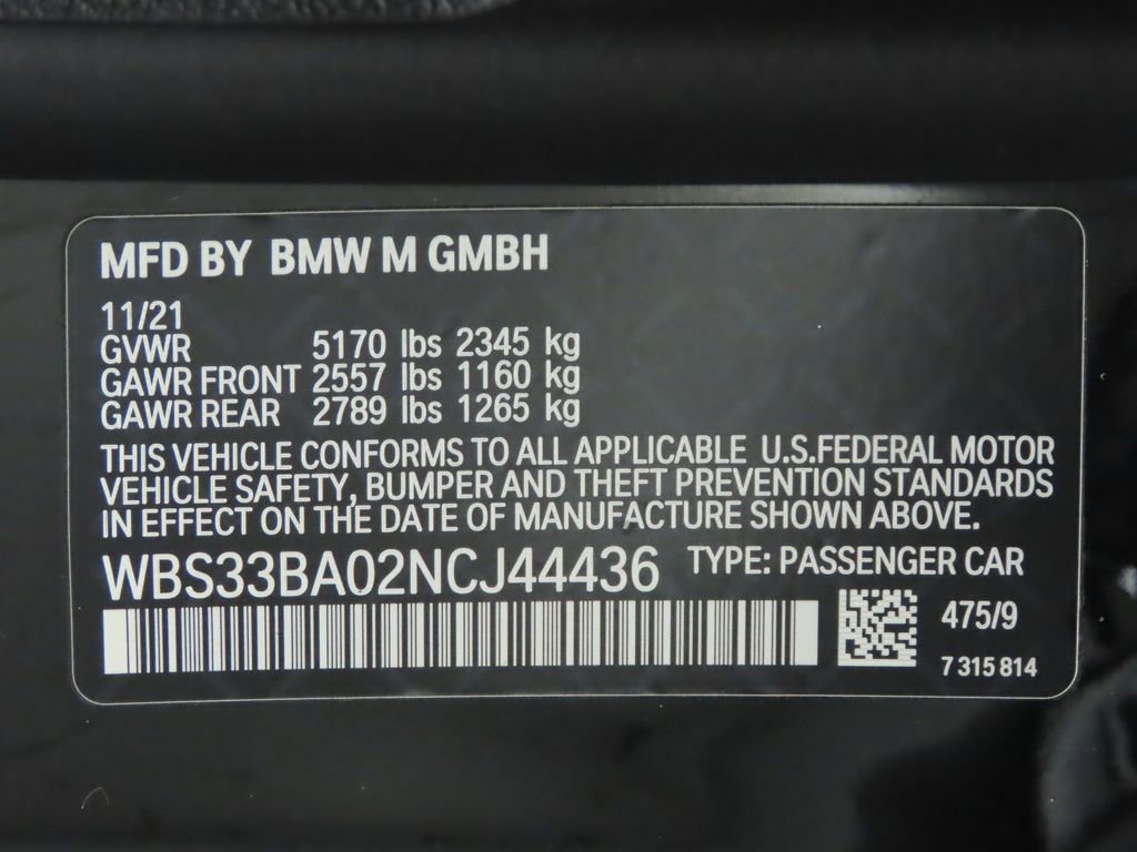 Used 2022 BMW M4 xDrive Competition w/ Executive Package image 41