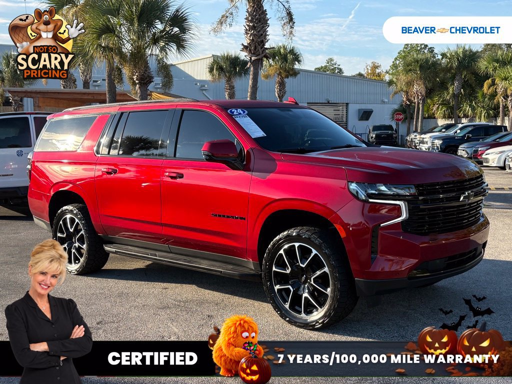 Used 2024 Chevrolet Suburban RST w/ Luxury Package AWD/4WD image 8