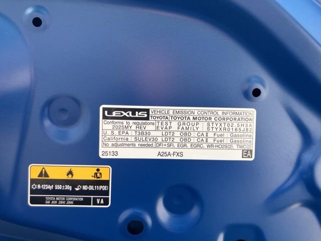 Certified 2025 Lexus NX 350h AWD w/ Accessory Package (2T) image 53