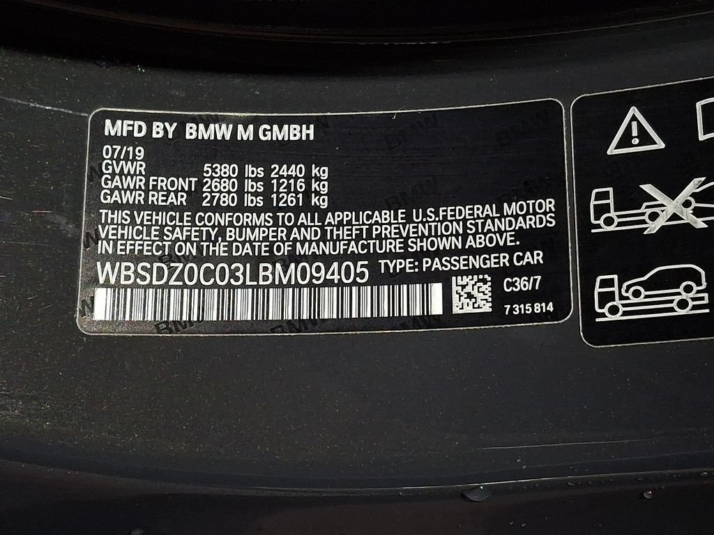 Used 2020 BMW M8 Convertible w/ M Driver's Package AWD/4WD image 27
