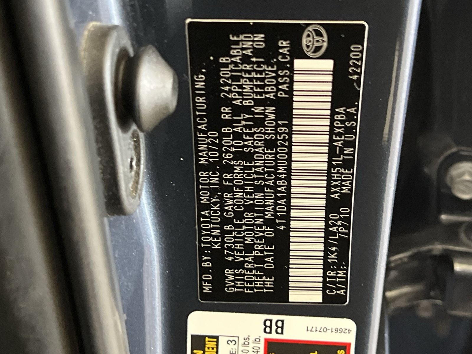 Used 2021 Toyota Avalon Limited w/ Advanced Safety Package FWD image 40