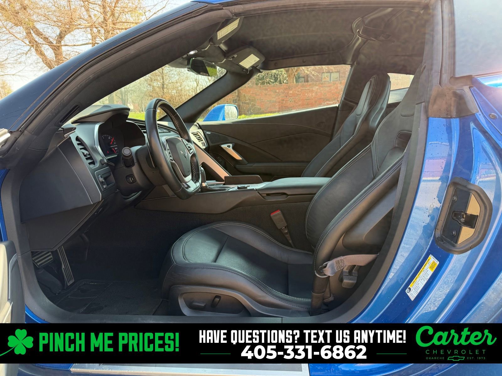 Used 2016 Chevrolet Corvette Stingray Coupe w/ Carbon Flash Badge Package image 3