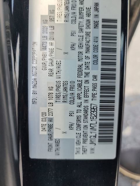 Used 2020 MAZDA MAZDA6 Touring FWD image 22