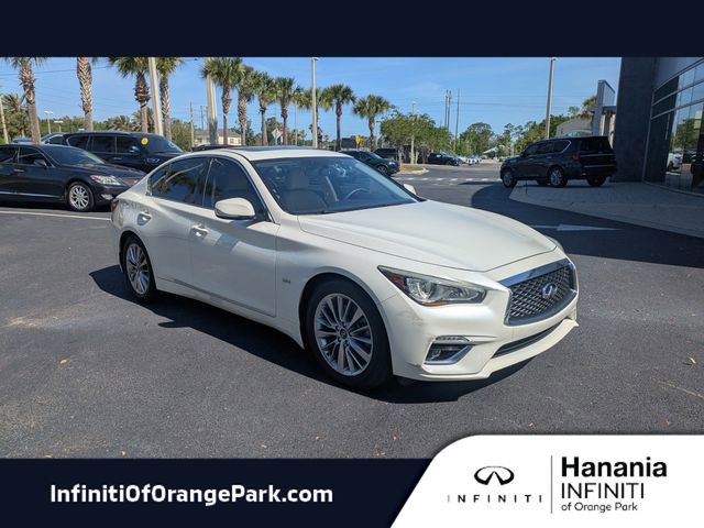 Used 2018 INFINITI Q50 Luxe w/ Essential Package (3.0T Luxe)