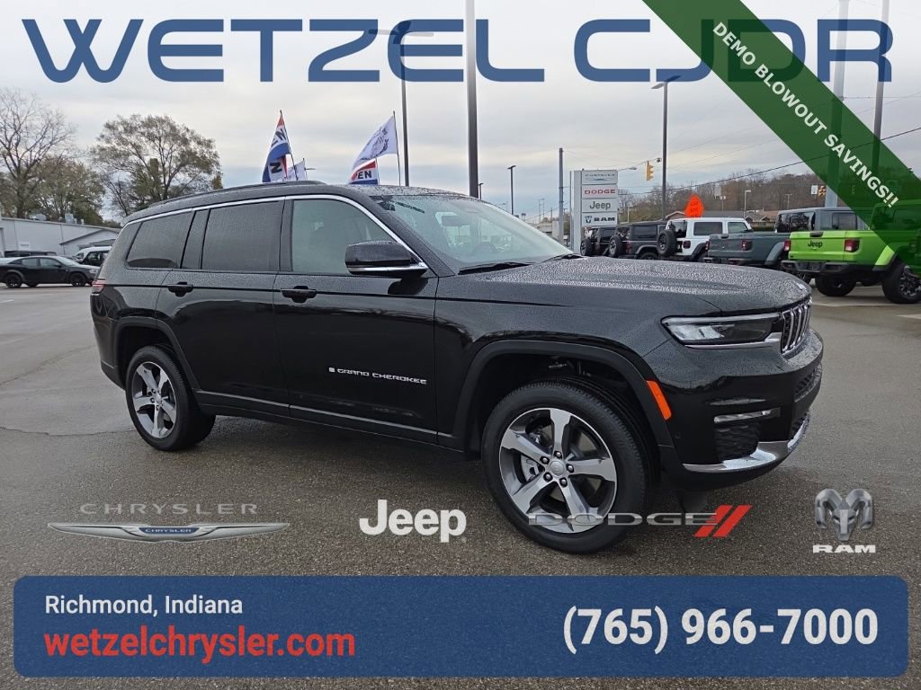 New 2025 Jeep Grand Cherokee L Limited w/ Luxury Tech Group II AWD/4WD 360° Tour