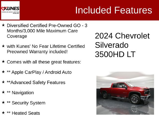 Used 2024 Chevrolet Silverado 3500 LT w/ Convenience Package AWD/4WD image 2