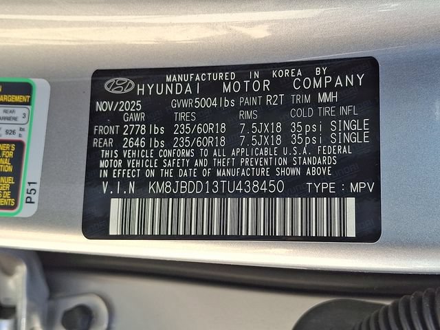 New 2026 Hyundai Tucson SEL AWD/4WD image 17