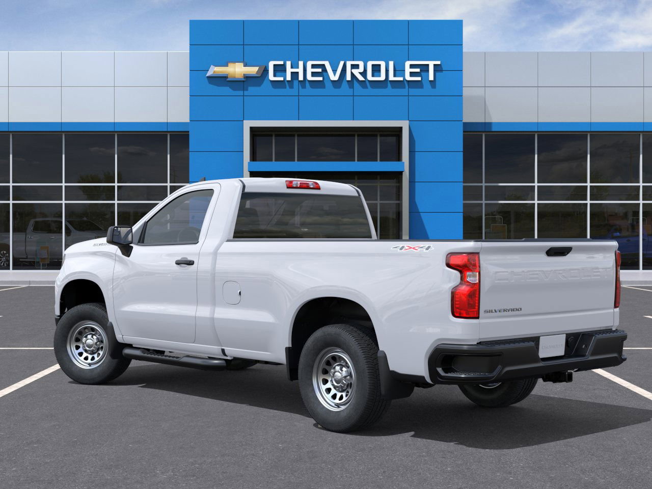 New 2024 Chevrolet Silverado 1500 W/T w/ Trailering Package AWD/4WD image 3