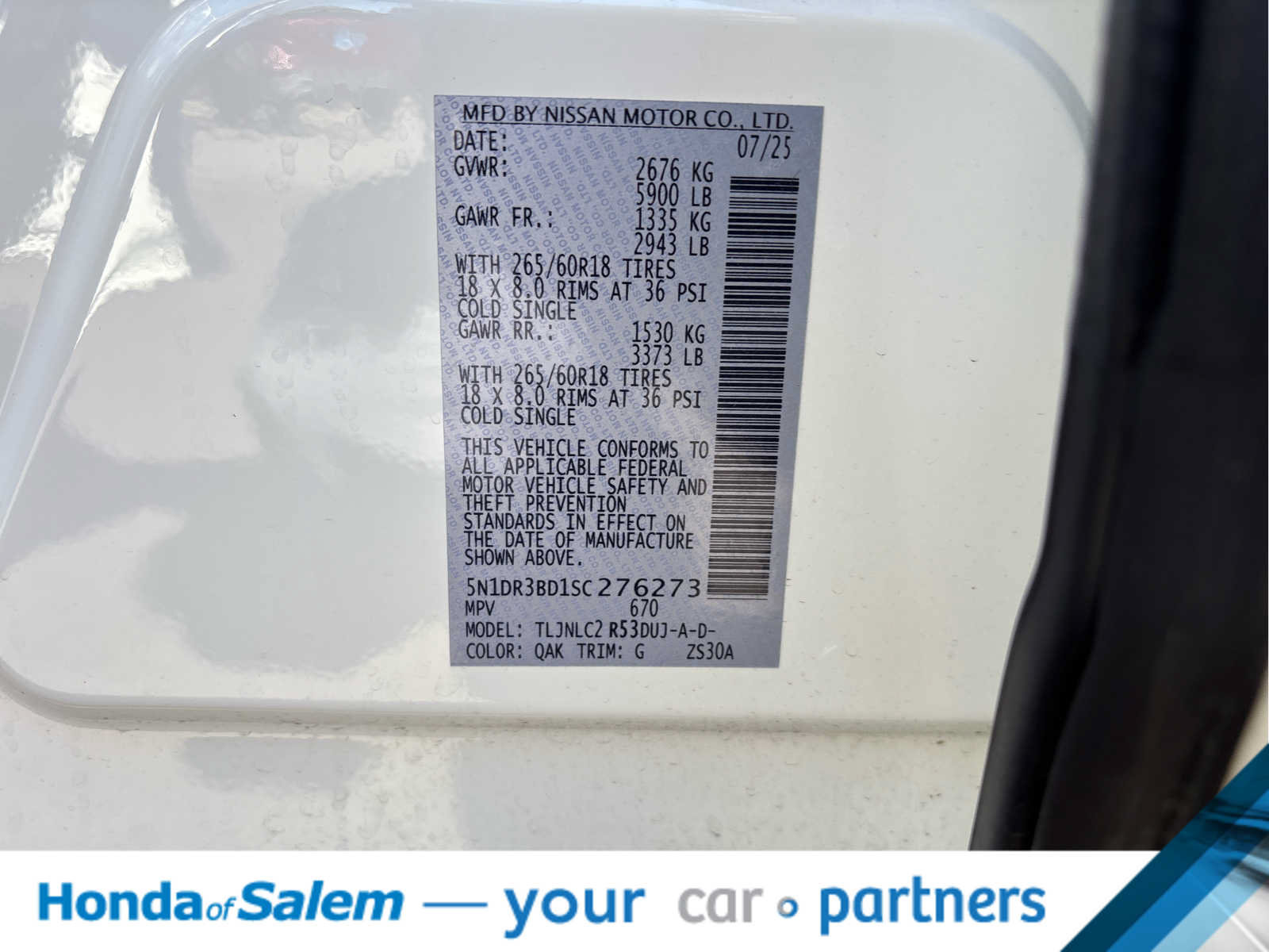 Used 2025 Nissan Pathfinder Rock Creek AWD/4WD image 21