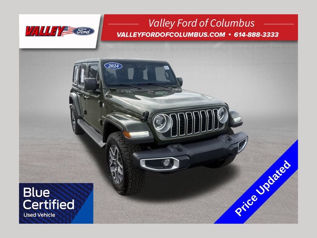 Used 2024 Jeep Wrangler Unlimited Sahara AWD/4WD image 1