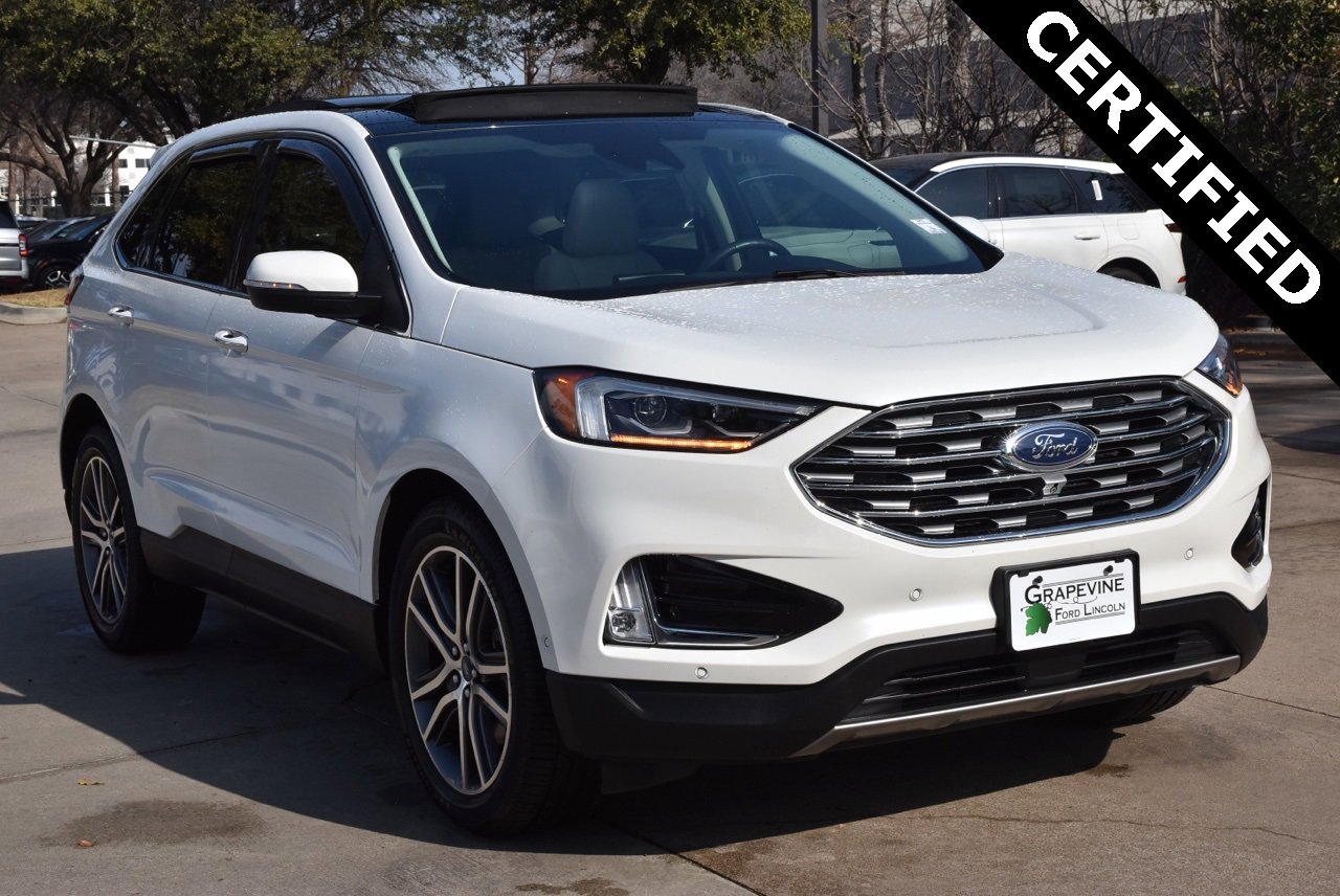 Certified 2021 Ford Edge Titanium w/ Equipment Group 301A image 4